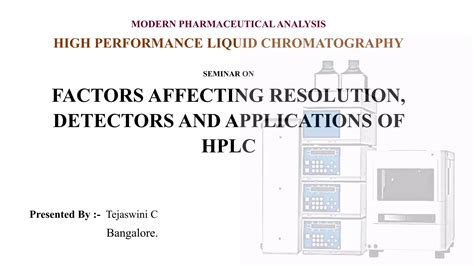 Image result for Resolution Definition in HPLC
