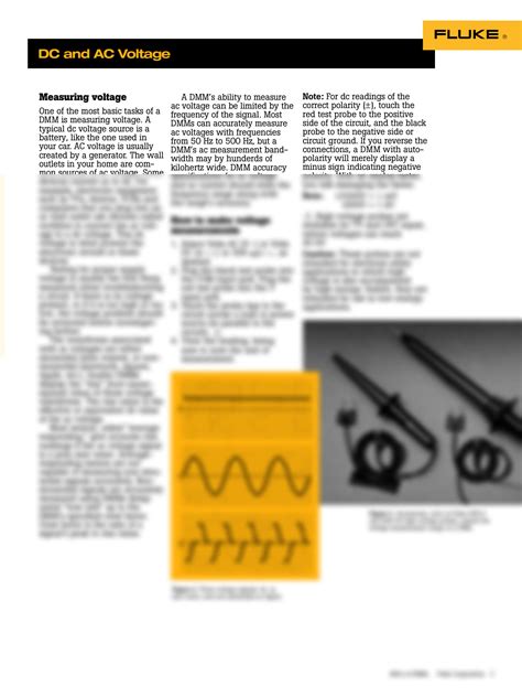 Image result for fluke multimeter functions
