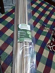 Blooms Natural Teak Wooden Support Sticks 3 Feet (92 Cm) (Pack of 18 ...