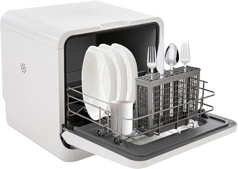 Amazon.com: Portable Countertop Dishwasher, 785W Compact Dishwashers ...
