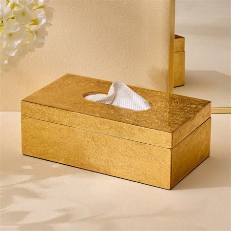 Buy Stellar Celestial Enzo Wooden Tissue Box - 24x13x8.5cm from Home ...