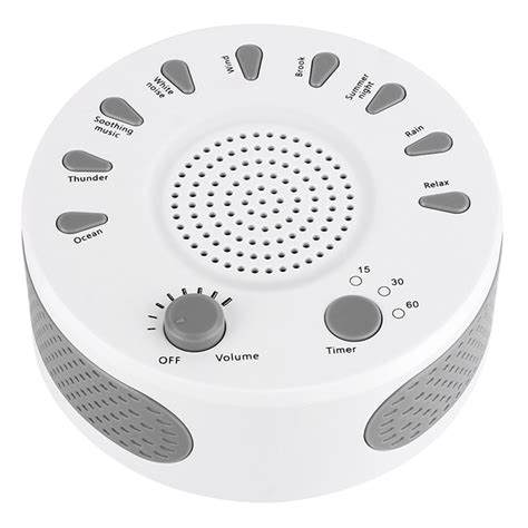Portable White Noise Sleep Machine with 9 Sounds, 3 Timers for Kids ...