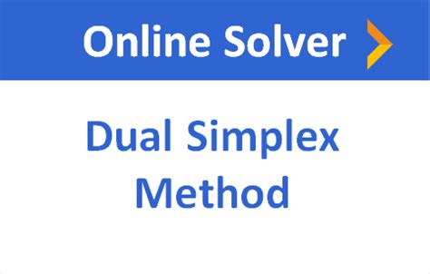 Dual Simplex Method Explained 的图像结果