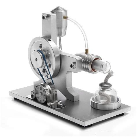 Buy PUOSUO Hot Air Stirling Motor Power Generator Alpha Engine Model ...