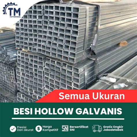 Harga hollow galvanis 4x4 2 meter Terbaru Okt 2025 | BigGo Indonesia