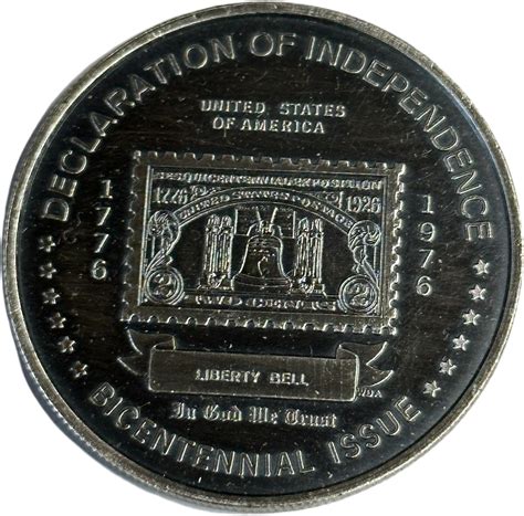 Medallion - Declaration of Independence (Liberty Bell) - United States ...