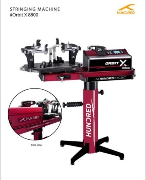 Hundred Orbit X 8800 Stringing Machine - Best Price in India | Probadm ...
