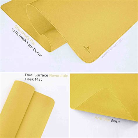 Buy Vegan Leather Desk Mat For Laptop @ – Atelier NEORAH