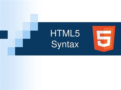 How to Use HTML5 Syntax 的图像结果