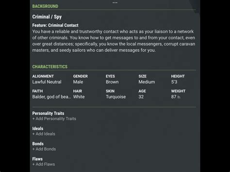 So I recently finished a campaign and wanted to show of my character ...