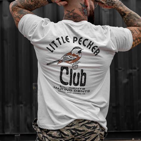 Little Pecker Club Men’s T-shirt | Combat Iron Apparel Co.