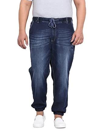 JOHN PRIDE Men's Mid Rise Plus Size Stretchable Comfort Fit Clean Look ...