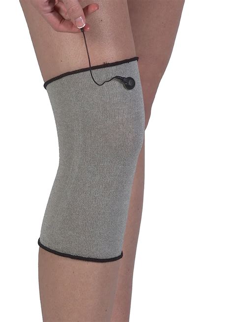 Buy Bilt-Rite Mastex Health Conductive Knee Support, Silver Online at ...