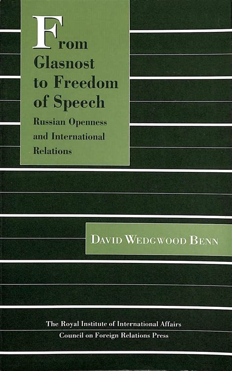 Buy From Glasnost to Freedom of Speech: Russian Openness and ...
