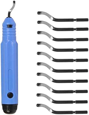 Sichumaria Deburring Tool Kit, NB1100 Handle + 10 Pcs BS1010 Rotary ...