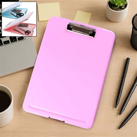 A4 Size Hard Plastic Clipboard File Folder (1 Pc) – Helideck