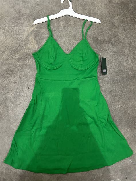 NWT Wild Fable Women's Dress, Green, Med, Sweetheart Neck, St Patrick’s ...