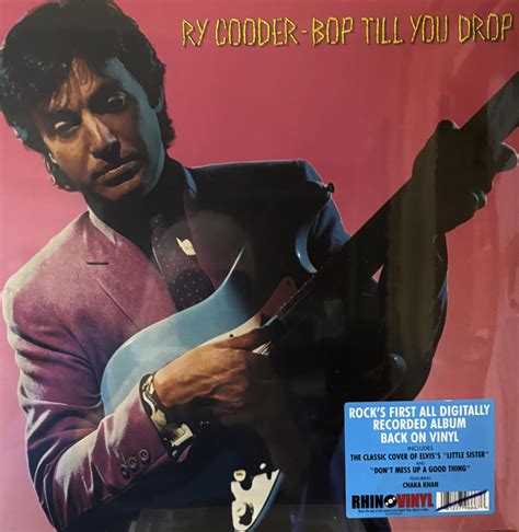 Ry Cooder – Bop Till You Drop (Sealed 180g Vinyl LP - European Pressing ...