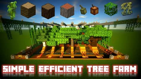 Easy-Build Tree Farm Minecraft Java 的图像结果