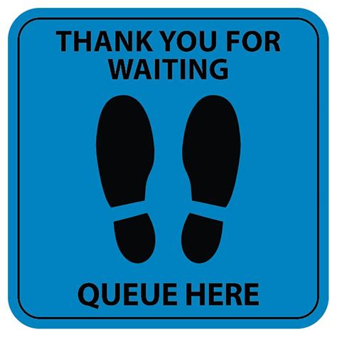 Image result for Queue This Way Sign