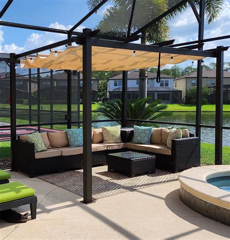 Retractable Pergola with Canopy | Outdoor Shade Solution