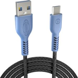 HADRON POWER USB Type C Cable 2.4 A 1000 mm PVC Embossed Fast Charging ...