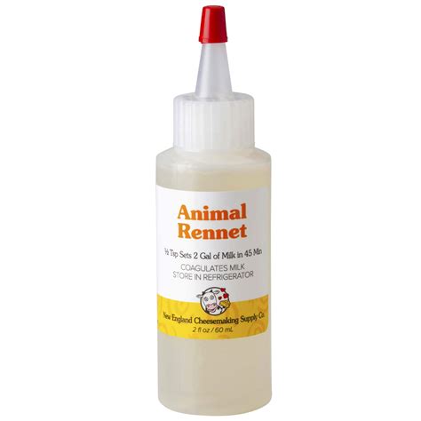 Amazon.com : Liquid Rennet - Animal Rennet for Cheese Making (2 oz ...