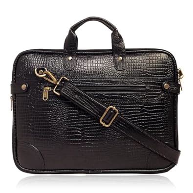 FERNWEH Expandable Office Bag for Men with Trolley Strap - Adjustable ...