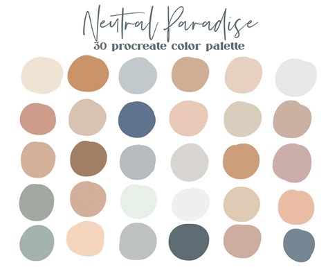 Neutral Color Palette