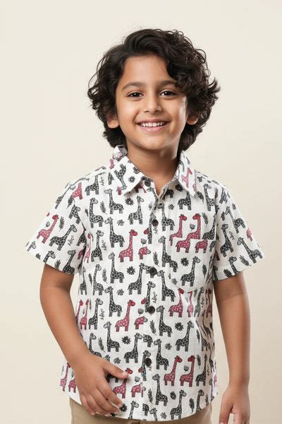 Boys Cotton Shirt – The Nesavu