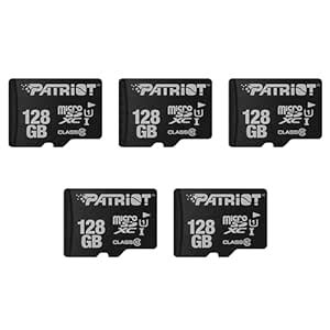 Patriot Memory LX Series Micro SD Flash Memory Card 128GB 5 Pack ...