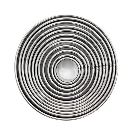 Buy Shoppers Hub PNQ Heavy Duty Stainless Steel Round Cookie Biscuit ...