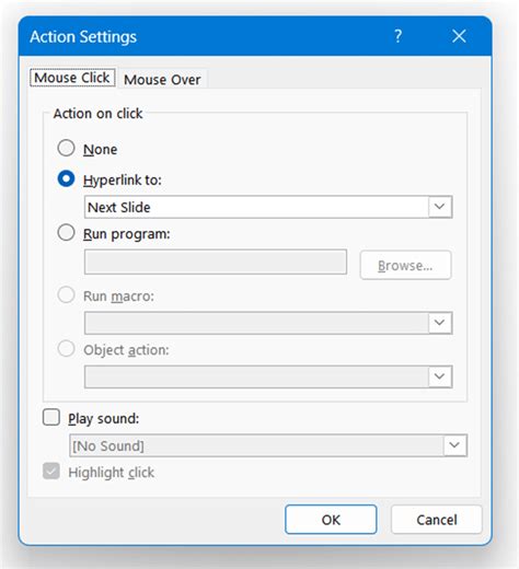Image result for Link Action Button to a Sound File PowerPoint