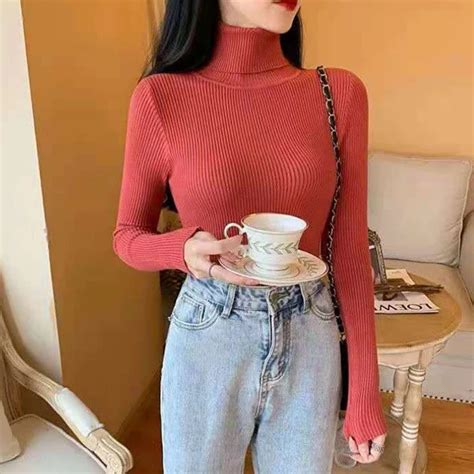 SOFT KNITTED TURTLENECK PULLOVERS ( BUY 3 GET 15 OFF,BUY 6 GET 25% OFF ...