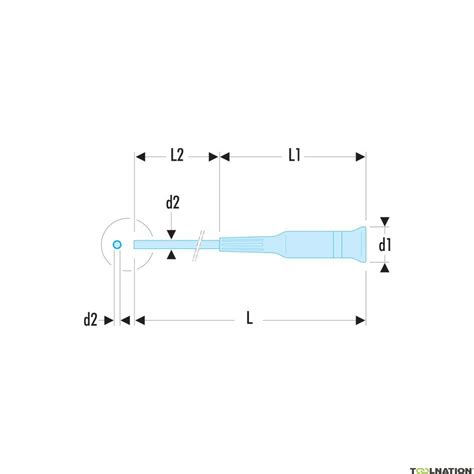 Facom AEX.8X75 Screwdriver TORX 8 x 75 mm
