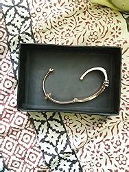 Buy Shining Diva Fashion Stylish 18k Rose Gold Plated Crystal Bangle ...