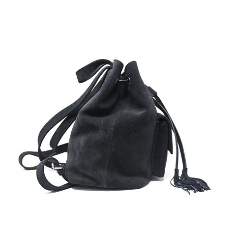 BELMONT SHOULDER BAG - CHARCOAL BLACK - tohl