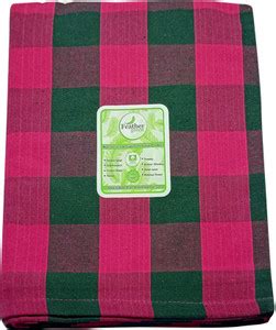 Feather Green Checkered Single Top Sheet for Mild Winter - Buy Feather ...