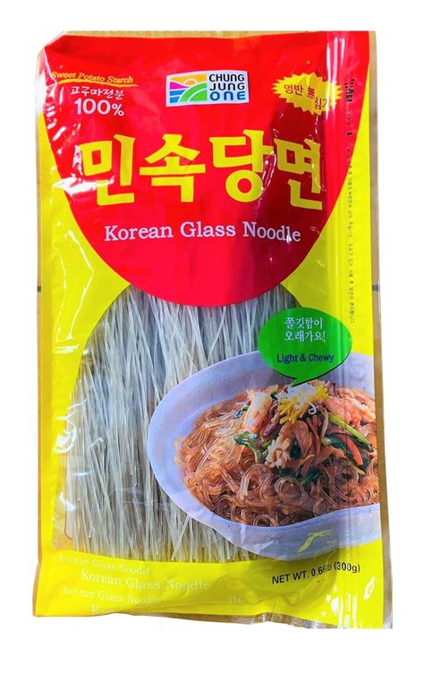 Chung Jung One Korean Dang Myun Glass Noodles 300g : Amazon.in: Grocery ...