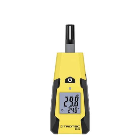 Digital thermo-hygrometer - BC06 - Trotec GmbH - compact / temperature ...