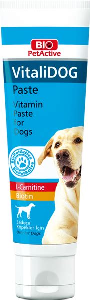 Bio Petactive: VitaliDOG - Vitamin Paste for Dogs with L-Cartine & Bio ...