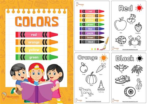 Los Colores en Ingles - Materiales Didacticos