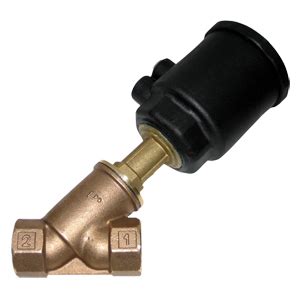 Air-Actuated Valve, Bronze, Normally Closed, Bi-Directional