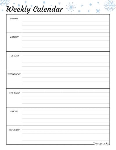 Weekly Calinder 的图像结果