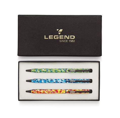 LEGEND Elementrio Handcrafted (Mosaic Theme) Stylus Metal Twist (Blue ...