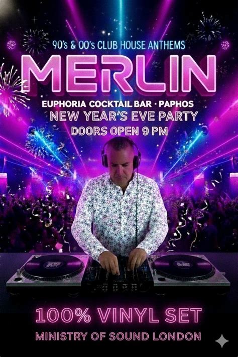 House of Vinyl – New Year’s Eve, Chlorakas Ave, Chlorakas 8220, Paphos ...