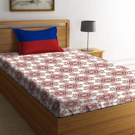 Trident Bedsheet Set - Urban Comfort Collection, 100% Cotton Bedsheet ...
