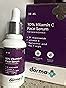 The Derma Co 10% Vitamin C Face Serum with Vitamin C, 5% Niacinamide ...
