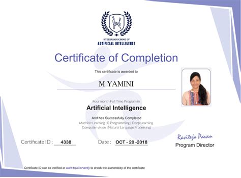 Hyderabad School of Artificial Intelligence With Data Science | Full time