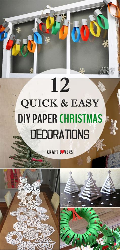 christmas craft ideas paper